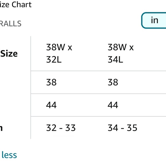 HISEA Men’s Overalls, 38w x 34l - Picture 5 of 10